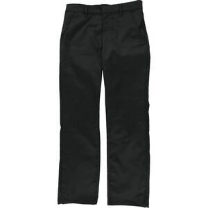 AUTHENTIC Girls School Uniform Tapered Skinny Casual Pants, Black, Big Kids (...
